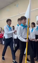 «Жас Ұлан және Жас қыран» ұйымына қабылдау іс-шарасы